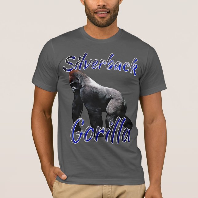 T-shirt animal de primat de zoo de gorille de (Devant)
