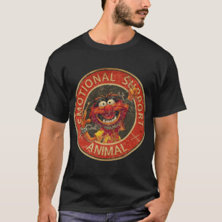 T-shirt animal de soutien émotionnel marionnettes Fille vi