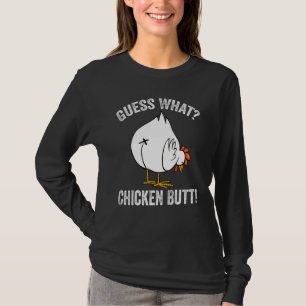 T-shirt Animal Devinez ce mème de poule au beurre de poule