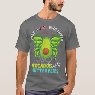 T-shirt Animal Drôle Juste Une Fille Qui Aime Avocados Et 