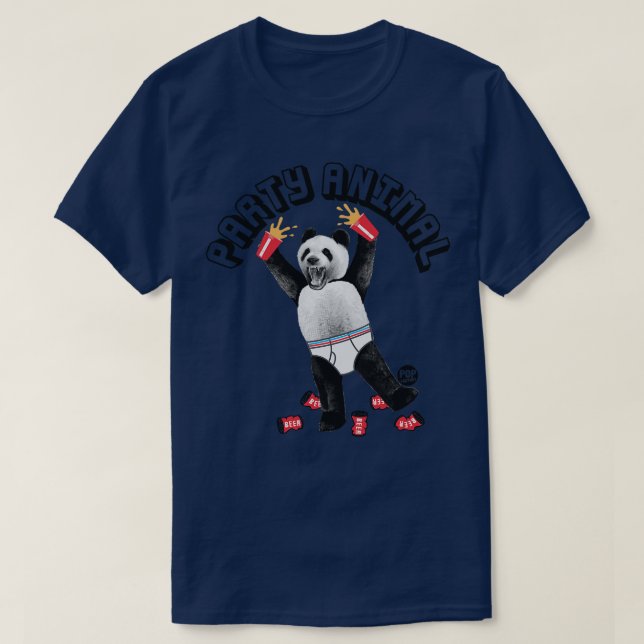 T-SHIRT ANIMAL DU PARTI 1 (Design devant)