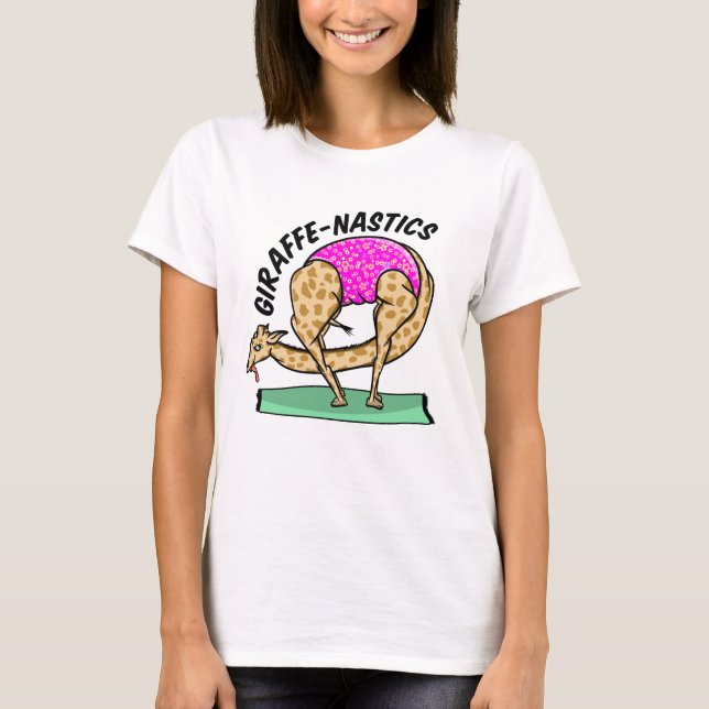 T-shirt Animal faisant de la gymnastique (Devant)