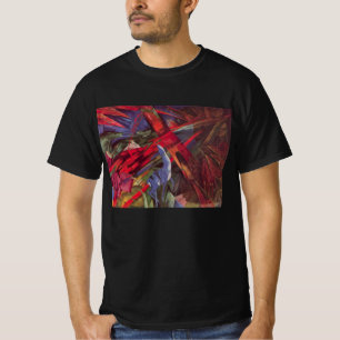 T-shirt Animal Fates par Franz Marc, Cubism Art Vintage