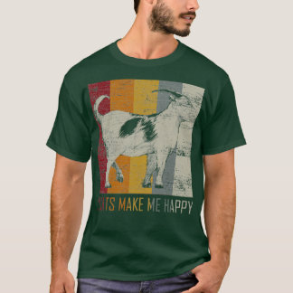 T-shirt Animal favori de la chèvre