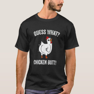 T-shirt Animal Fesses de poulet Mignons Buffs de poulets