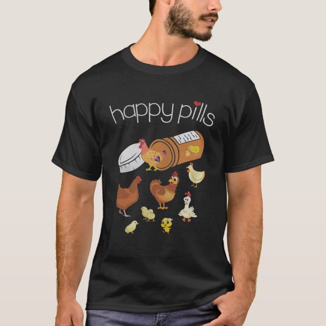 T-shirt Animal Happy Bill Poulet (Devant)