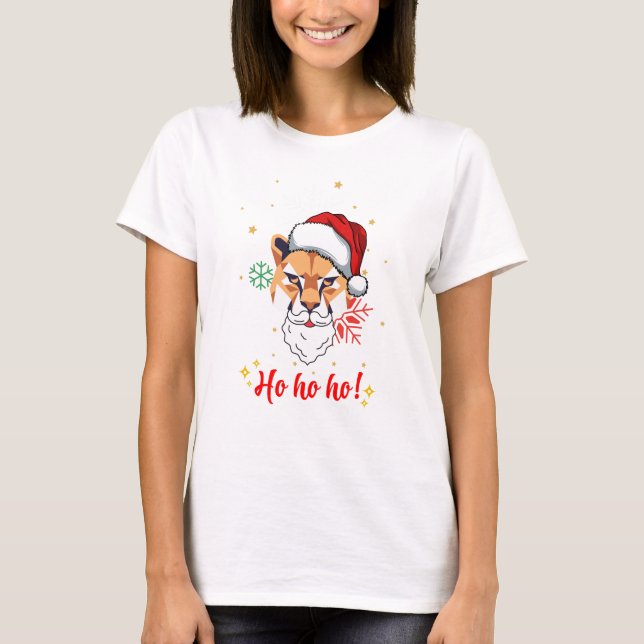t-shirt animal ho ho ho  (Devant)