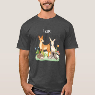 T-shirt Animal lapin hérisson Izac drôle