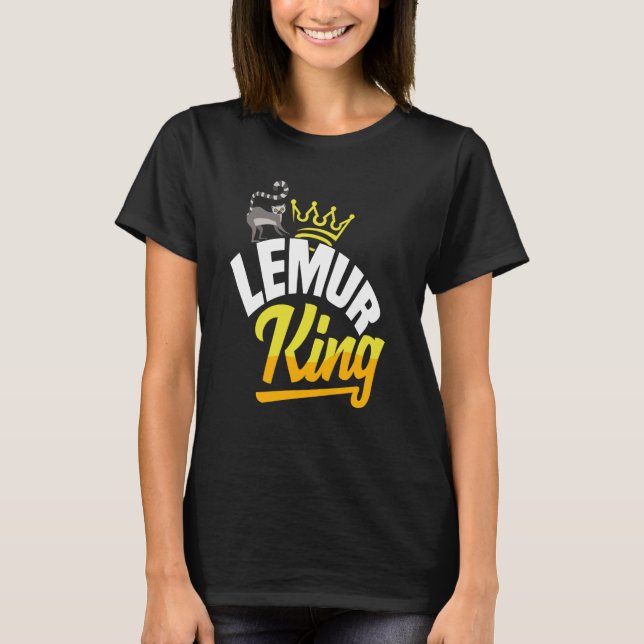 T-shirt Animal Lemur King (Devant)