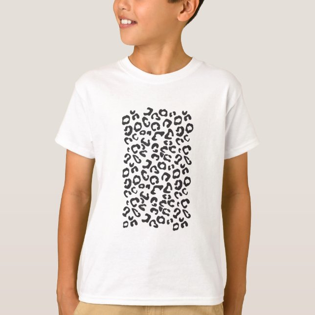 T-shirt Animal Léopard Drôle (Devant)