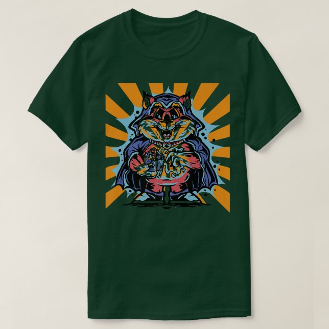 T-shirt Animal magicien pour Premium (Design devant)