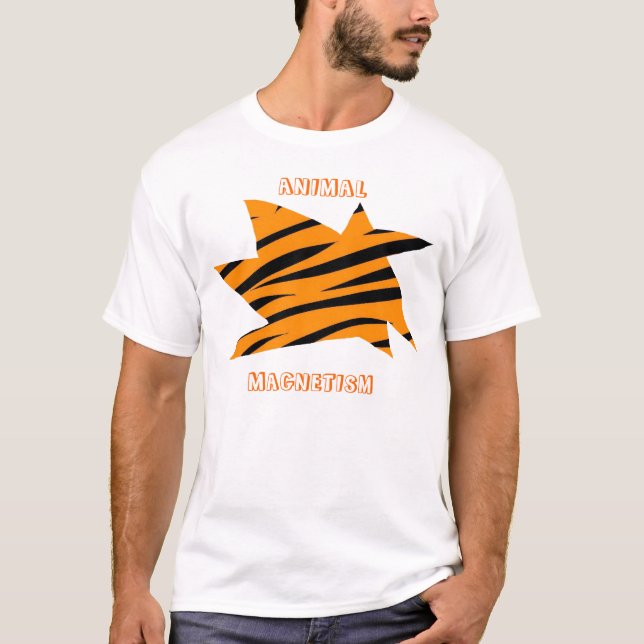 T-SHIRT ANIMAL, MAGNÉTISME (Devant)