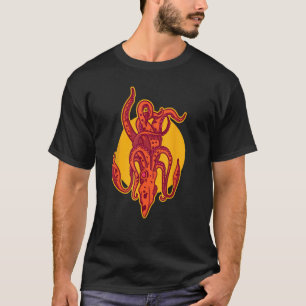 T-shirt Animal marin sous-marin avec Tentacles Octopus Squ