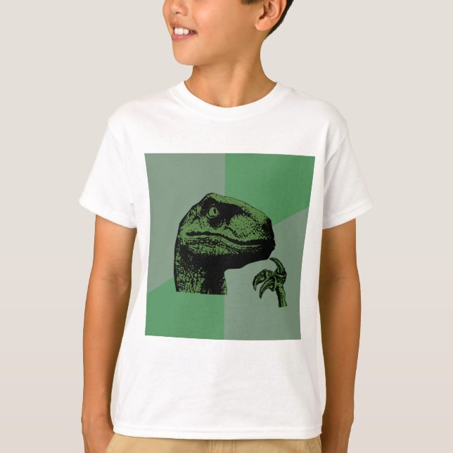 T-shirt Animal Meme de conseil de dinosaure de (Devant)