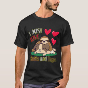 T-shirt Animal mignon Je viens d'aimer les fentes