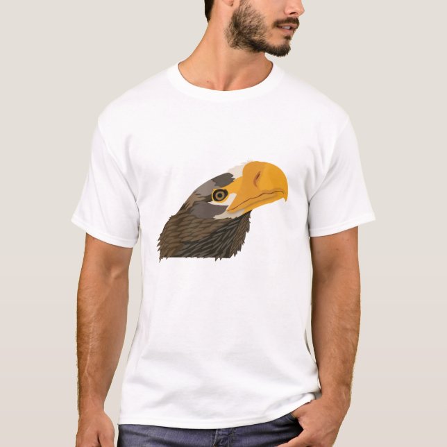 T-Shirt Animal Oiseau Pygargue (Devant)