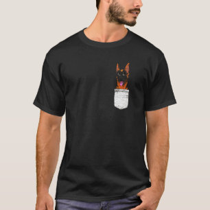 T-shirt Animal Pocket berger allemand