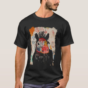 T-shirt Animal Pop Art Design avec une Capybara sur elle H