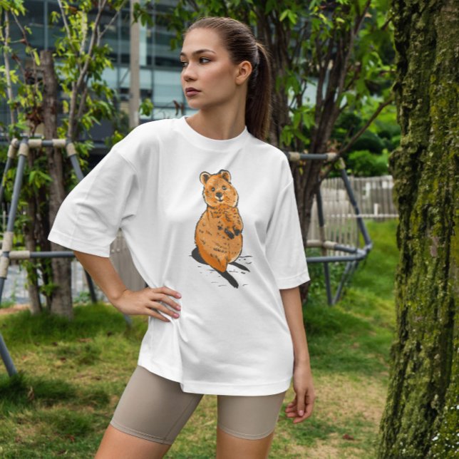 T-shirt Animal réaliste Quokka (Créateur téléchargé)