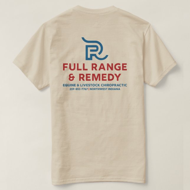 T-shirt Animal Sand Chiro (Design dos)