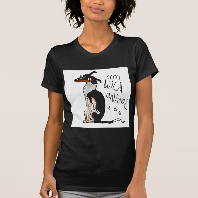 T-shirt Animal sauvage d'AM (Devant)