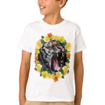 Animal sauvage de grondement extraordinaire de