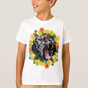 T-shirt Animal sauvage de grondement extraordinaire de
