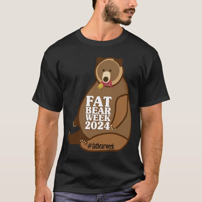 T-shirt animal, semaine de l'ours gras, semaine de l'ours  (Devant)