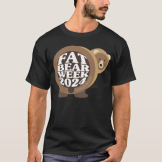 T-shirt animal, semaine de l'ours gras, semaine de l'ours