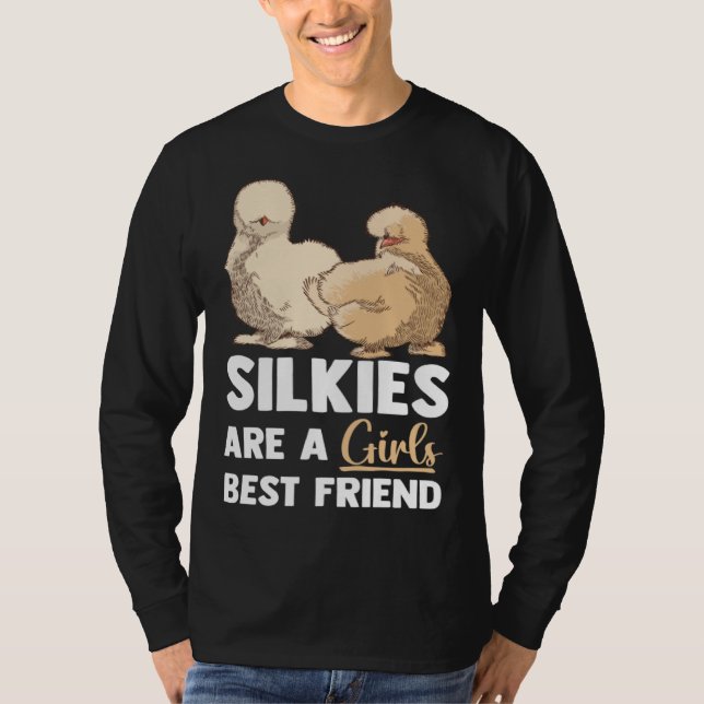 T-shirt Animal Silkie Chicken Mom Silky Chicken Farmer (Devant)