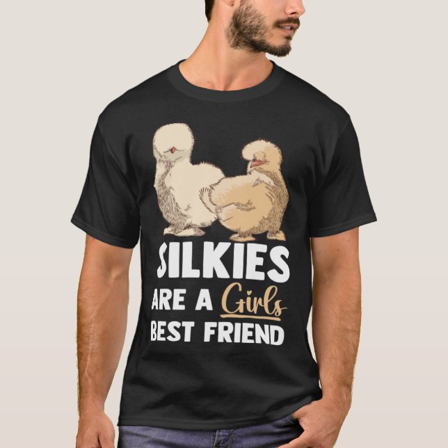 T-shirt Animal Silkie Chicken Mom Silky Chicken Farmer (Devant)