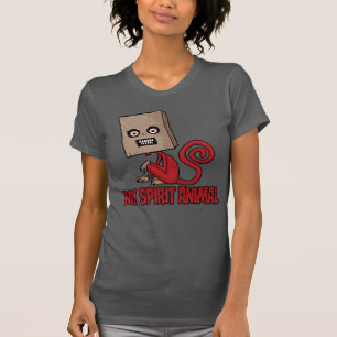 T-shirt Animal spirituel du singe masqué maniaque
