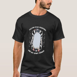 T-shirt Animal spirituel Manchot à yeux jaunes