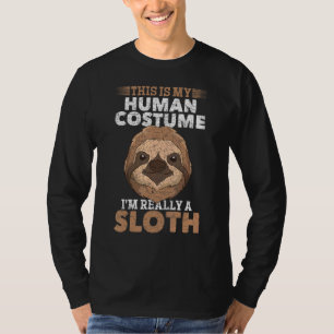 T-shirt Animal Tropical C'Est Mon Costume Humain Je Suis V