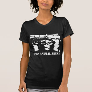 T-shirt animal végétalien végétarien de libér