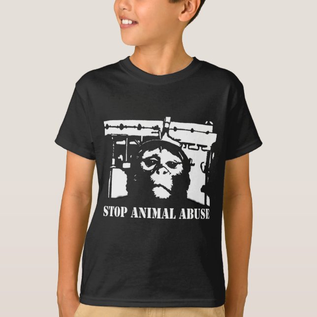 T-shirt animal végétalien végétarien de libération (Devant)