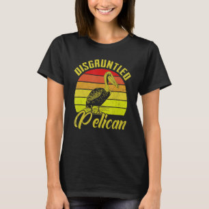 T-shirt Animal Vintage pélican mécontent