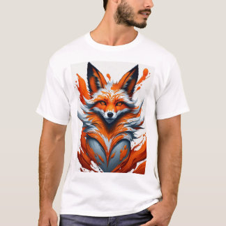 T-shirt "Animals Splash Art" Zorro 2