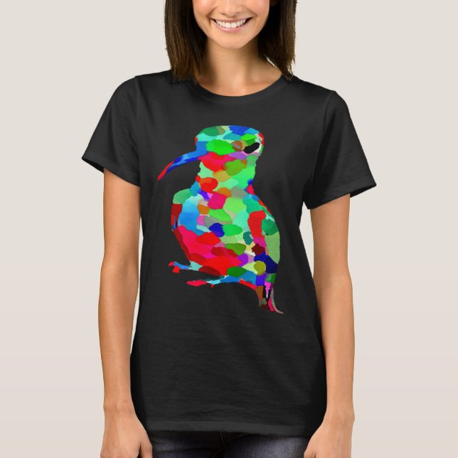 T-shirt AnimalsAtPlay Bright Colorful Hummingbird (Devant)