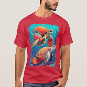 T-shirt Animalurtle Garçon de compagnie