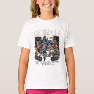 T-shirt Animalz Band World Tour