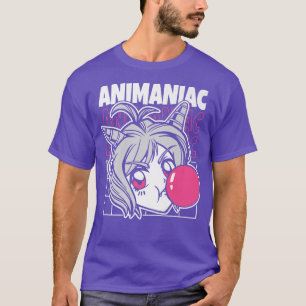 T-shirt Animaniac Anime japonais Otaku Lifestyle Cosplay P