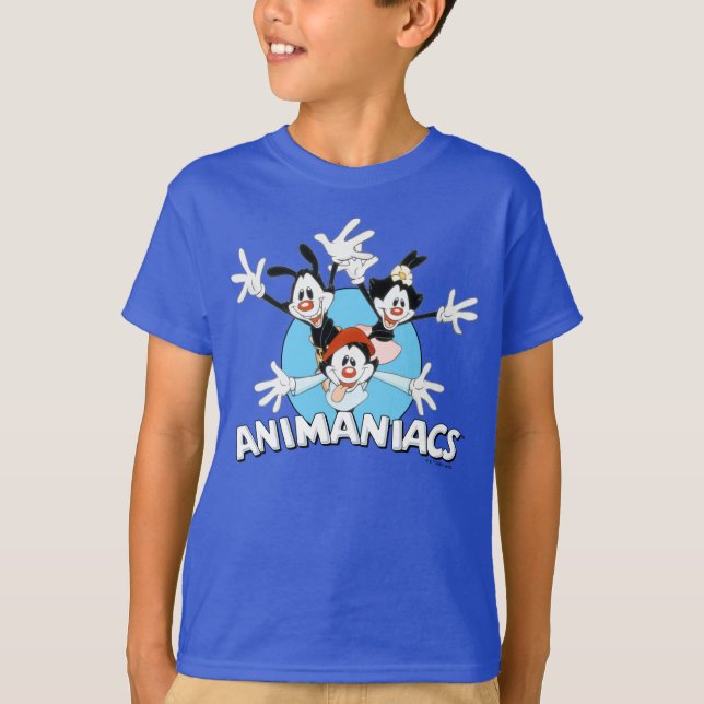 T-shirt Animaniacs | Warner Siblings Armoiries grand graph (Devant)