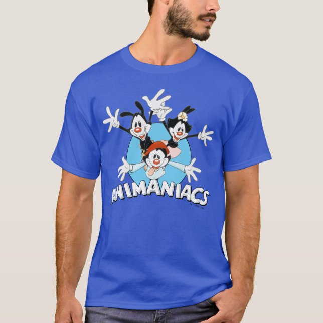 T-shirt Animaniacs | Warner Siblings Armoiries grand graph (Devant)