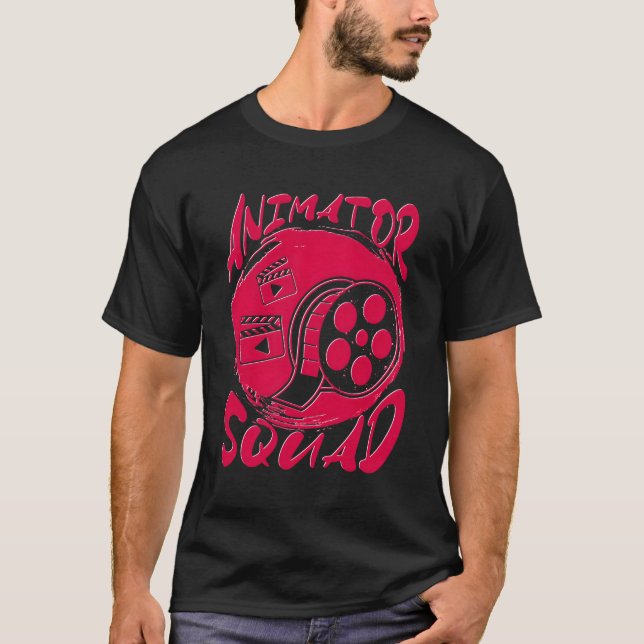 T-shirt Animateur Escouade Coon Animateur Équipe (Devant)