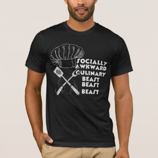 T-shirt Animation culinaire socialement maladroite Bête Dr