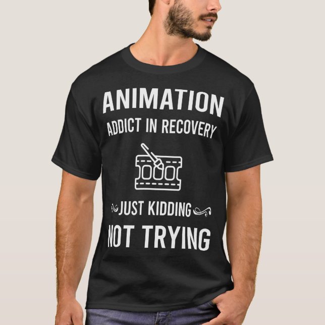 T-shirt Animation de récupération (Devant)