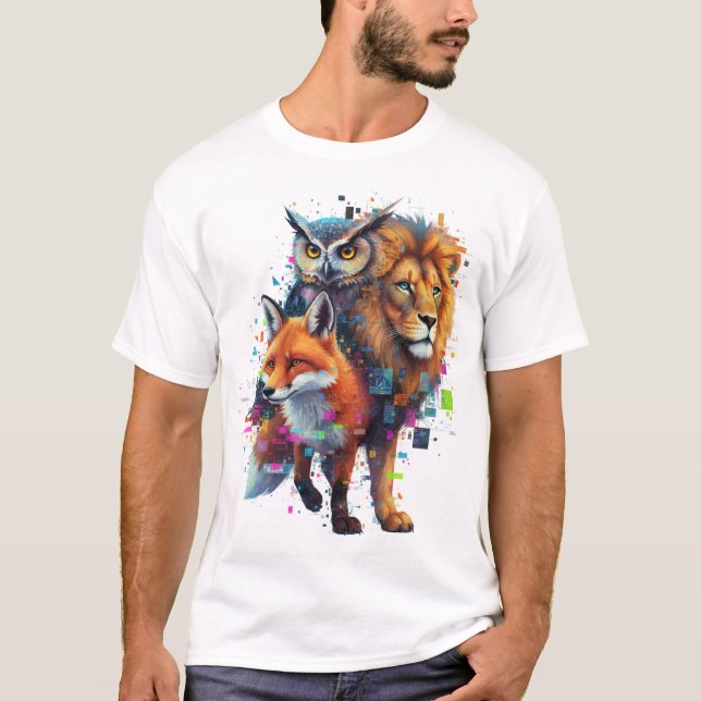 T-shirt animaux (Devant)