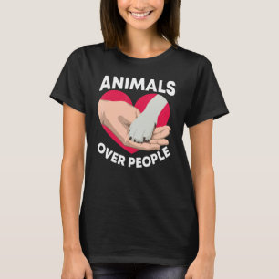 T-shirt Animaux au-dessus des gens Animaux Activistes Seco