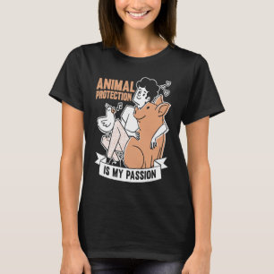 T-shirt Animaux au-dessus des gens Animaux Activistes Seco